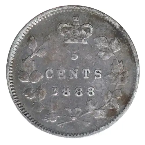 canada Silver 5 CENTS (2)
