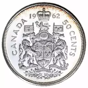 CANADA Silver 50 CENTS (2)