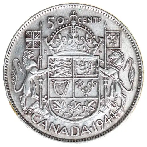 canada Silver 50 CENTS
