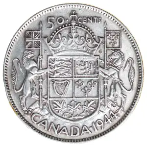 canada Silver 50 CENTS