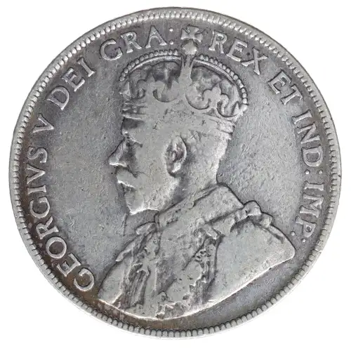 canada Silver 50 CENTS