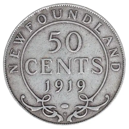 canada Silver 50 CENTS