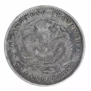 CHINA, PROVINCIAL Silver 10 CENTS
