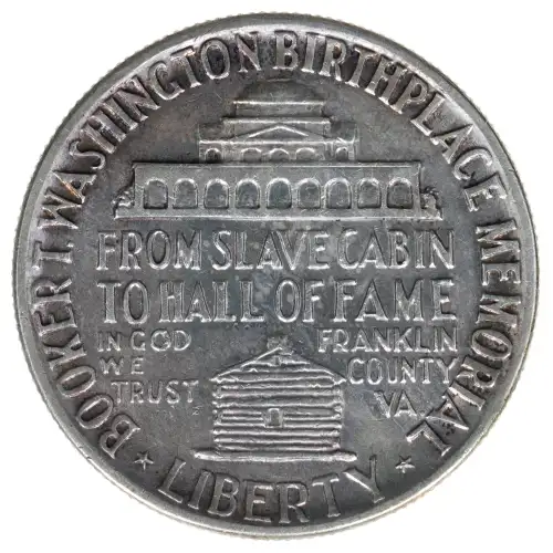 Classic Commemorative Silver--- Booker T. Washington Memorial 1946-1951-Silver- 0.5 Dollar (2)