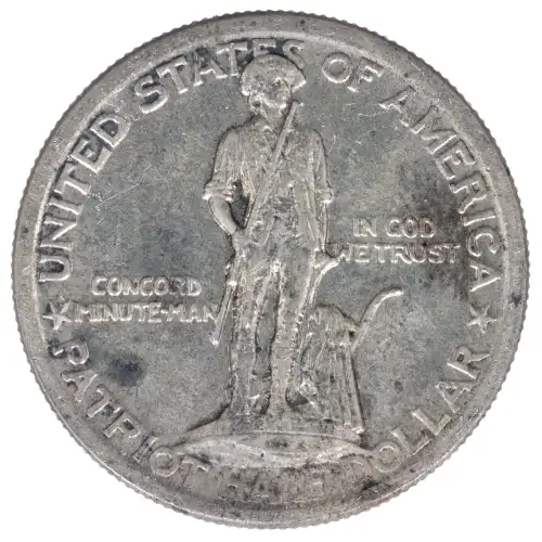 Classic Commemorative Silver--- Lexington - Concord Sesquicentennial 1925 -Silver- 0.5 Dollar