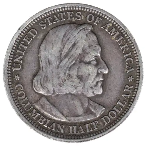 Classic Commemorative Silver--- World's Columbian Exposition Half Dollar 1892 - 1893 -Silver- 0.5 Dollar (2)