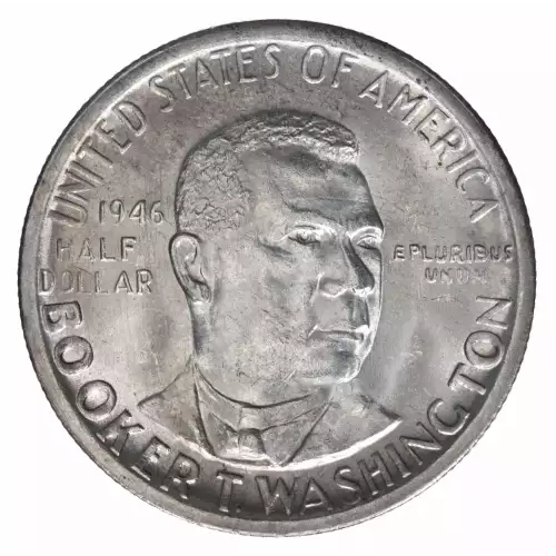 Classic Commemorative Silver--- Booker T. Washington Memorial 1946-1951-Silver- 0.5 Dollar (2)