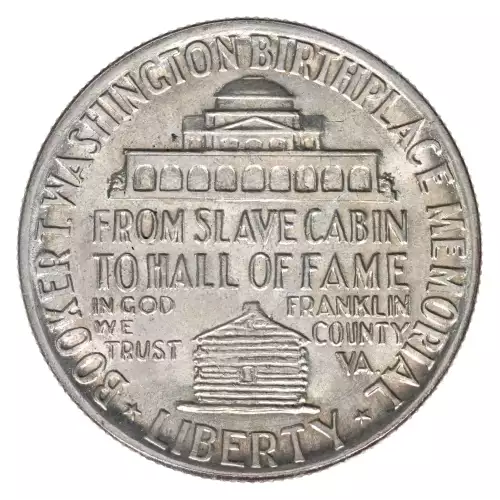 Classic Commemorative Silver--- Booker T. Washington Memorial 1946-1951-Silver- 0.5 Dollar