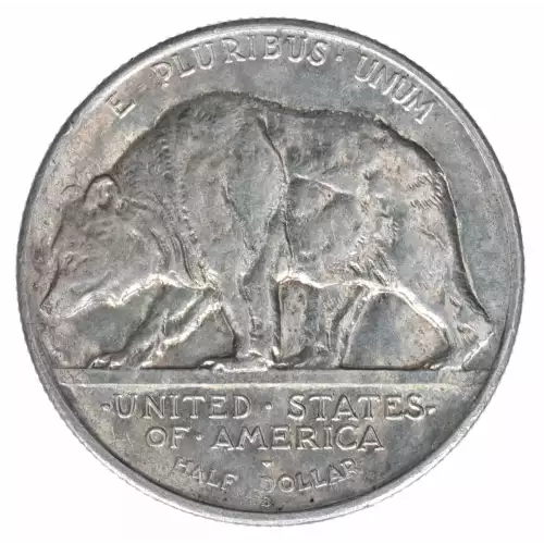 Classic Commemorative Silver--- California Diamond Jubilee 1925 -Silver- 0.5 Dollar