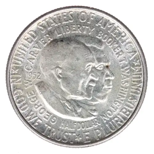 Classic Commemorative Silver---Carver/Washington Commemorative 1951-1954-Silver- 0.5 Dollar