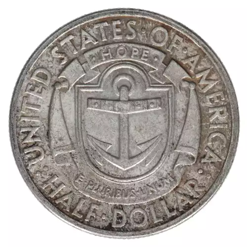 Classic Commemorative Silver--- Providence, Rhode Island, Tercentenary 1936 -Silver- 0.5 Dollar (2)