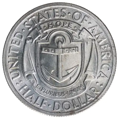 Classic Commemorative Silver--- Providence, Rhode Island, Tercentenary 1936 -Silver- 0.5 Dollar (2)