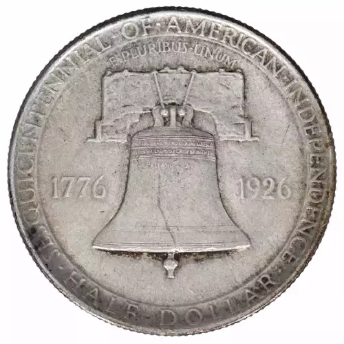 Classic Commemorative Silver--- Sesquicentennial of American Independence 1926 -Silver- 0.5 Dollar