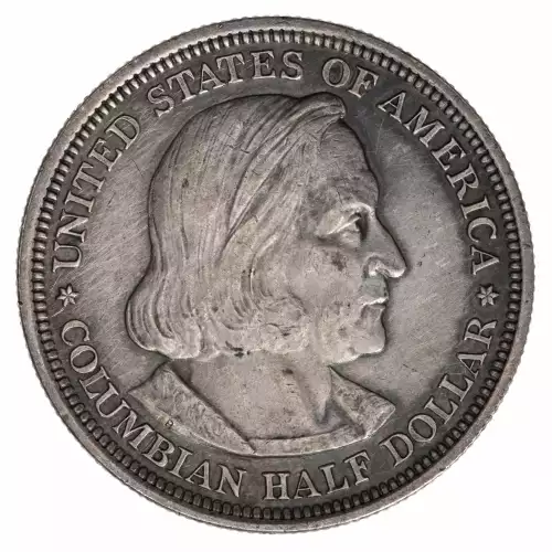 Classic Commemorative Silver--- World's Columbian Exposition Half Dollar 1892 - 1893 -Silver- 0.5 Dollar