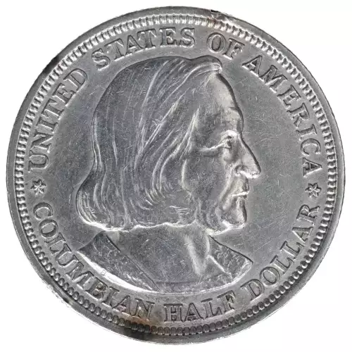 Classic Commemorative Silver--- World's Columbian Exposition Half Dollar 1892 - 1893 -Silver- 0.5 Dollar