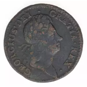 Colonial-Coinage of William Wood -Wood’s Hibernia Coinage Farthing (2)