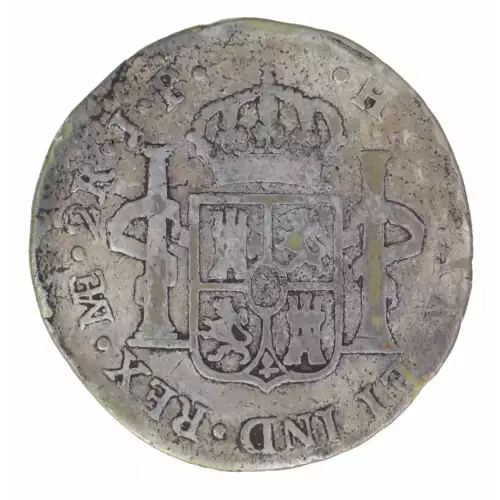 Colonial-Foreign Issues in the New World-Spanish American Coinage-Bust Type-2 Reales -- 2 Real (3)
