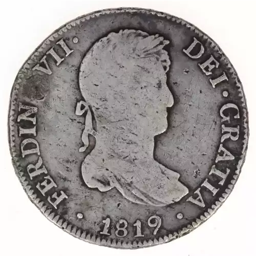 Colonial-Foreign Issues in the New World-Spanish American Coinage-Bust Type-4 Reales -- 4 Real (2)