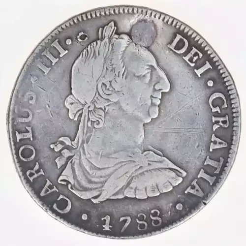 Colonial-Foreign Issues in the New World-Spanish American Coinage-Bust Type-8 Reales -- 8 Real (2)