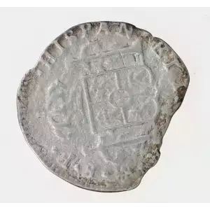 Colonial-Foreign Issues in the New World-Spanish American Coinage-Bust Type-? Real-- 0.5 Real (2)