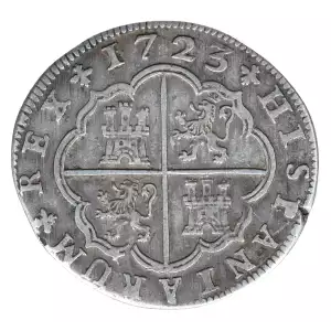 Colonial-Foreign Issues in the New World-Spanish American Coinage-Pillar Type-2 Reales -- 2 Real