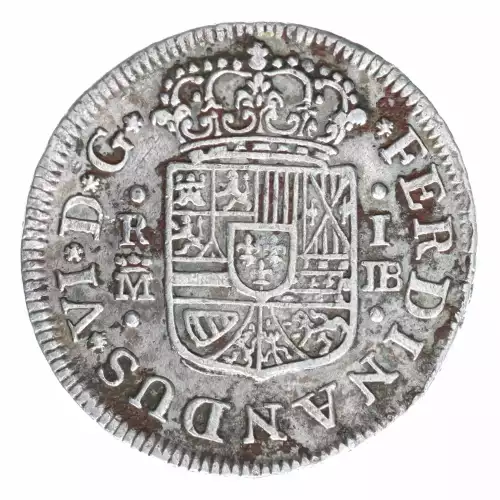 Colonial-Foreign Issues in the New World-Spanish American Coinage-Pillar Type-Real -- 1 Real (2)