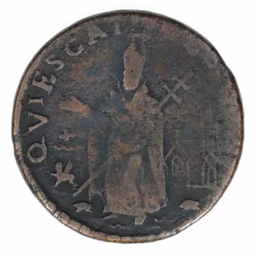 Colonial-New Jersey - St. Patrick Farthing (3)
