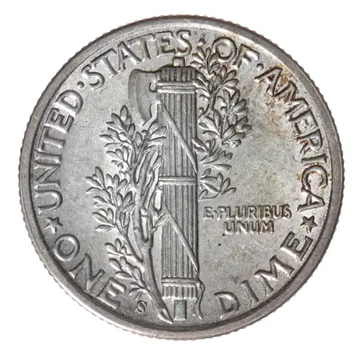 Dimes---Winged Liberty Head or Mercury 1916-1945 -Silver- 1 Dime