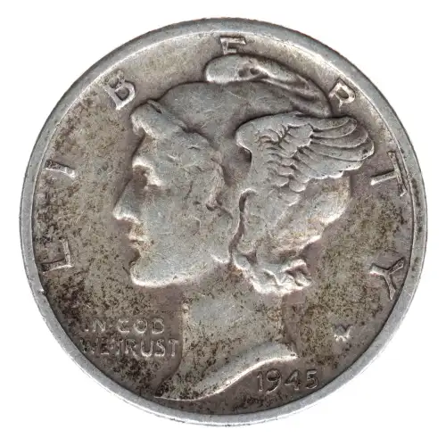 Dimes---Winged Liberty Head or Mercury 1916-1945 -Silver- 1 Dime
