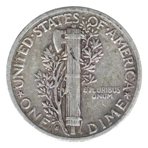 Dimes---Winged Liberty Head or Mercury 1916-1945 -Silver- 1 Dime (2)