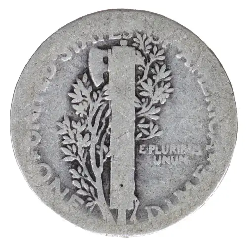 Dimes---Winged Liberty Head or Mercury 1916-1945 -Silver- 1 Dime (2)