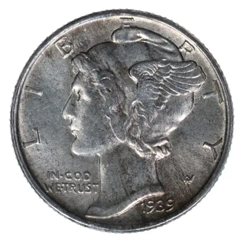 Dimes---Winged Liberty Head or Mercury 1916-1945 -Silver- 1 Dime