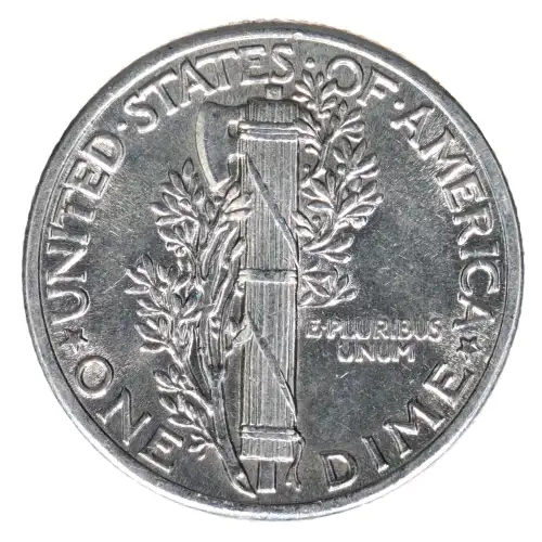 Dimes---Winged Liberty Head or Mercury 1916-1945 -Silver- 1 Dime (2)