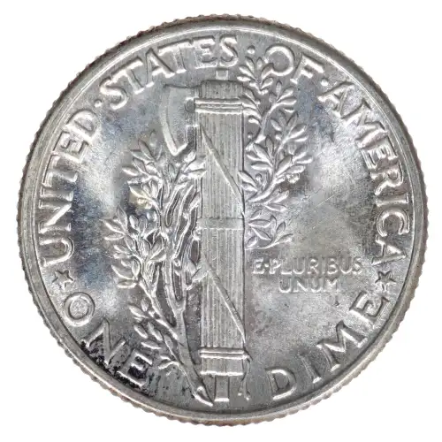 Dimes---Winged Liberty Head or Mercury 1916-1945 -Silver- 1 Dime (2)