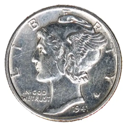 Dimes---Winged Liberty Head or Mercury 1916-1945 -Silver- 1 Dime