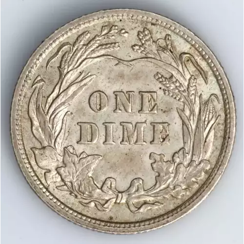 Dimes---Barber or Liberty Head 1892-1916 -Silver- 1 Dime (2)