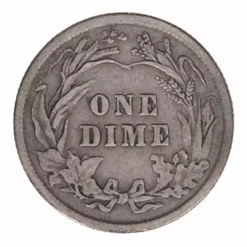 Dimes---Barber or Liberty Head 1892-1916 -Silver- 1 Dime