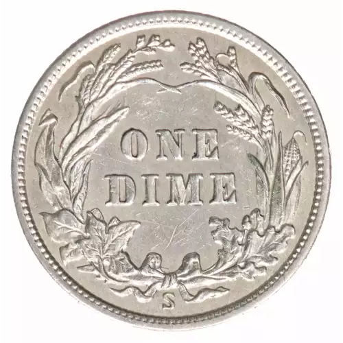 Dimes---Barber or Liberty Head 1892-1916 -Silver- 1 Dime