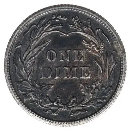 Dimes---Barber or Liberty Head 1892-1916 -Silver- 1 Dime (2)
