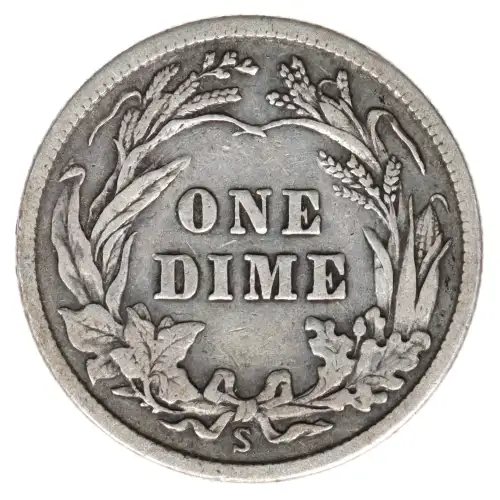 Dimes---Barber or Liberty Head 1892-1916 -Silver- 1 Dime