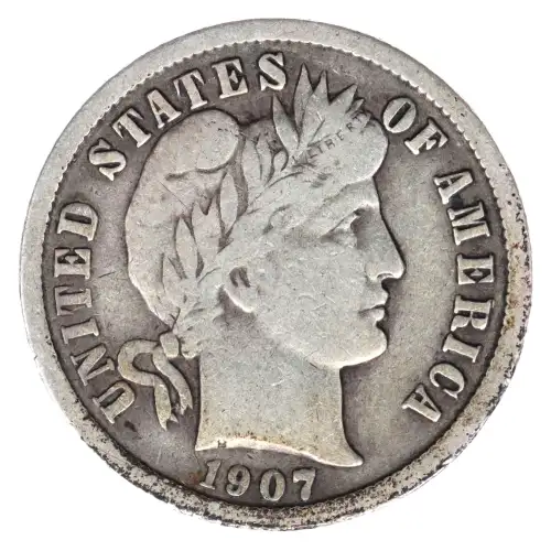 Dimes---Barber or Liberty Head 1892-1916 -Silver- 1 Dime