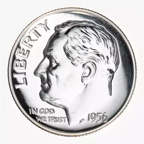 Dimes---Roosevelt 1946-1964-Silver- 1 Dime