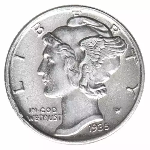 Dimes---Winged Liberty Head or Mercury 1916-1945 -Silver- 1 Dime