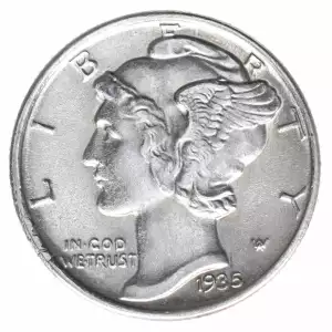 Dimes---Winged Liberty Head or Mercury 1916-1945 -Silver- 1 Dime