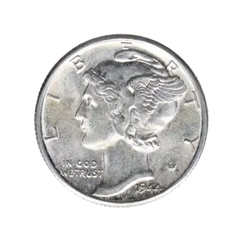 Dimes---Winged Liberty Head or Mercury 1916-1945 -Silver- 1 Dime (2)