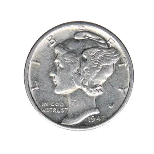 Dimes---Winged Liberty Head or Mercury 1916-1945 -Silver- 1 Dime