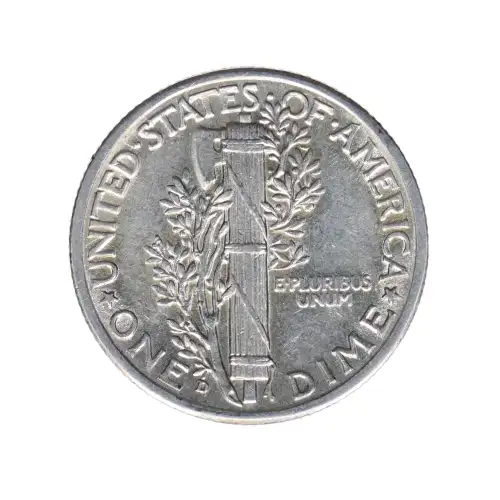 Dimes---Winged Liberty Head or Mercury 1916-1945 -Silver- 1 Dime (2)