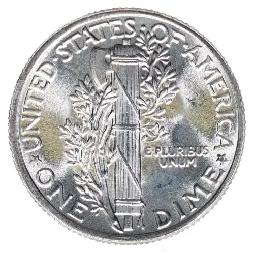 Dimes---Winged Liberty Head or Mercury 1916-1945 -Silver- 1 Dime (2)