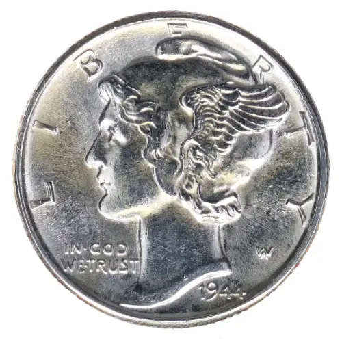 Dimes---Winged Liberty Head or Mercury 1916-1945 -Silver- 1 Dime (2)