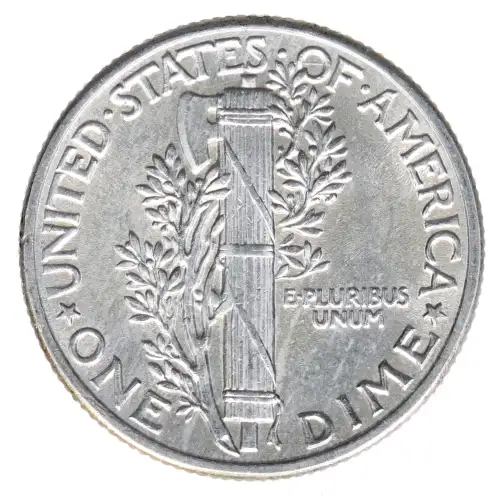 Dimes---Winged Liberty Head or Mercury 1916-1945 -Silver- 1 Dime (2)